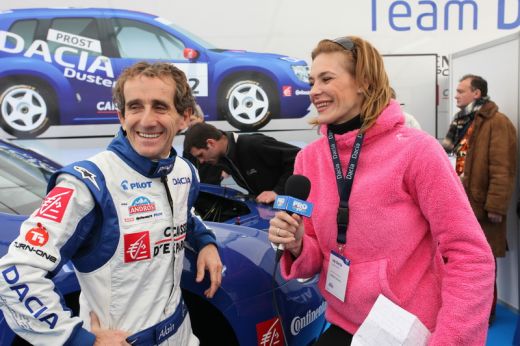 Alain Prost a fost la Pro Motor... cu Dacia Duster