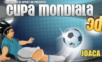 www.sport.ro are sectiune de jocuri! Intra si tu in “Cupa Mondiala 3D”!