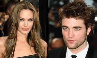 Robert Pattinson versus Angelina Jolie!