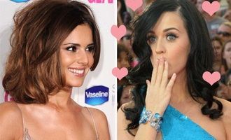 Katy Perry, fantezii sexuale cu  Cheryl Cole! VIDEO "I kissed a girl"!