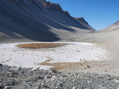 Lacul Don Juan - Antarctica