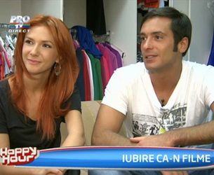 
	Adela Popescu si Radu Valcan au povestit despre iubirea lor la &quot;Happy Hour&quot;! VIDEO
