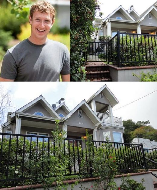 
	Mark Zuckerberg,&nbsp;fondatorul Facebook, locuieste cu chirie intr-o vila modesta! FOTO
