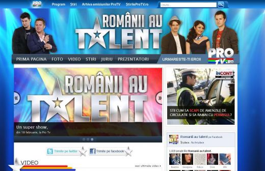 
	S-a lansat www.romaniiautalent.ro!
