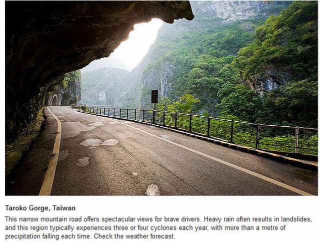 
	SUPER GALERIE FOTO: Cele mai periculoase drumuri din lume!
