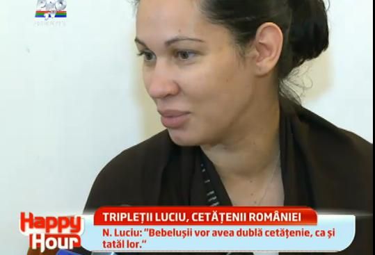 
	Nicoleta Luciu si-a luat tripletii acasa: &quot;Ii alaptez pe toti trei!&quot; VIDEO
