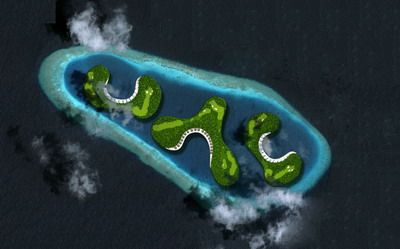 
	ASA o sa arate terenul de golf plutitor pe trei insule din Maldive in valoare de 500.000.000 de dolari! GALERIE FOTO
