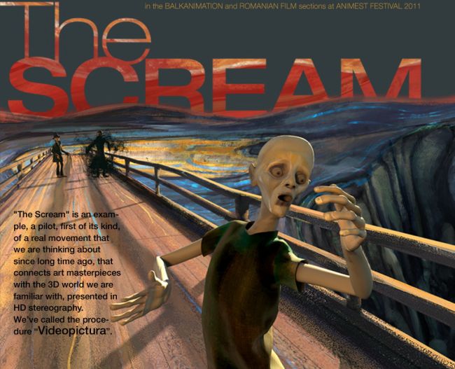 
	Filmul de scurt metraj <span style="color:#f00;">&quot;The Scream</span>&quot;, realizat de MediaPro Magic Factory, <span style="color:#f00;">vedeta la Anim&#39;est 2011!</span>
