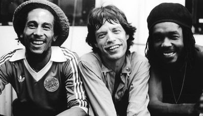 POZA RARA: Vezi cum aratau in tinerete Bob Marley si Mick Jagger! FOTO