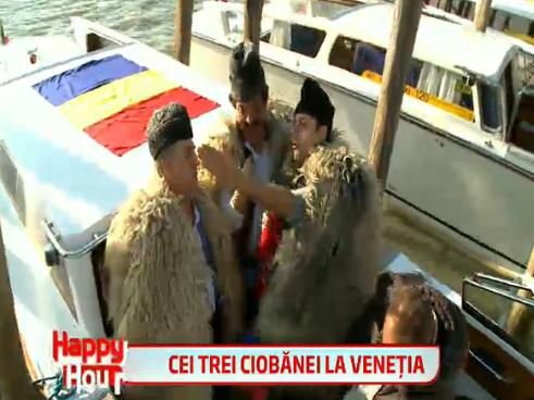 
	S-au dus cu branza, ceapa si slanina la Venetia, ca sa promoveze imaginea Romaniei! VIDEO
