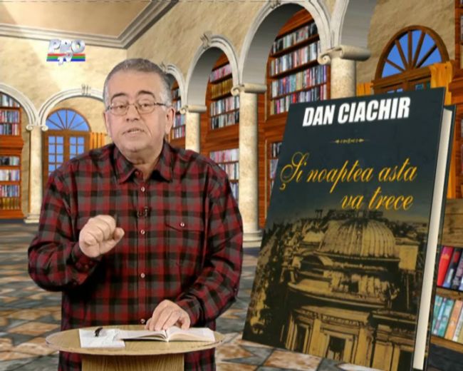 
	Citeste o carte foarte interesanta scrisa de Dan Ciachir, &quot;Si noaptea asta va trece&quot;!
