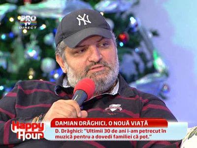 
	Damian Draghici: &quot;Ultimii 30 de ani i-am petrecut in muzica pentru a dovedi familiei ca pot&quot;
