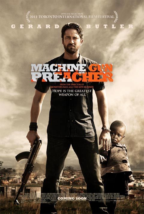 
	Premiere la cinema: Gerard Butler are o transformare impresionanta in &quot;Machine Gun Preacher&quot;
