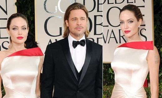 
	Angelina Jolie si Brad Pitt, cel mai puternic si glamour cuplu din noaptea Globurilor de Aur
