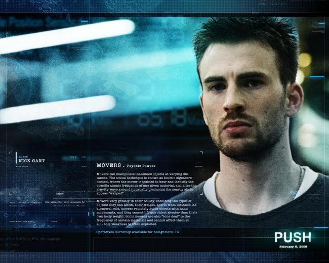 
	Chris Evans, intr-o noua postura, in &quot;Push&quot;. Nu pierde filmul zilei, pe <span style="color: rgb(255, 0, 0);">Voyo.ro</span>!
