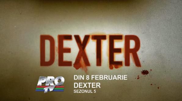 
	<span style="color:#f00;">Dexter, un criminal in slujba dreptatii,</span> revine la Pro TV din 8 februarie!&nbsp;
