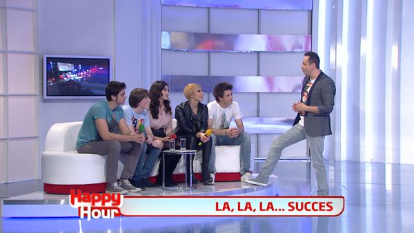 
	Afla ce au declarat membrii <span style="color: rgb(255, 0, 0);">LaLa Band</span> la Happy Hour dupa <span style="color: rgb(255, 0, 0);">super succesul concertului LaLa Love! </span>
