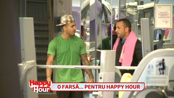 
	O farsa ... pentru Happy Hour! Alex Velea refuza sa fie pacalit
