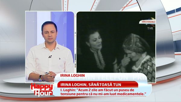 
	Irina Loghin e sanatoasa tun! Este in spital doar pentru niste perfuzii
