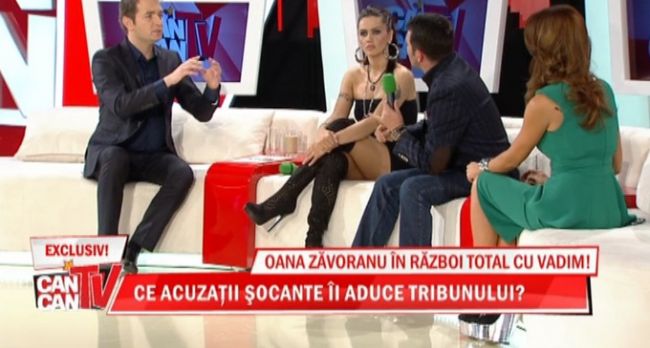 
	Oana Zavoranu, intr-o rochie <span style="color:#f00;">mai scurta decat cizmele!</span> Uite cum s-a imbracat la Cancan TV:
