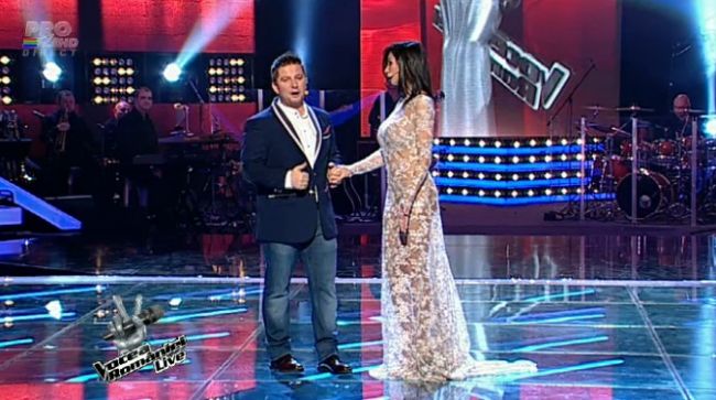 
	Prima editie LIVE de la &quot;Vocea Romaniei&quot;: Nicoleta Luciu este coprezentatoare, alaturi de Pavel Bartos
