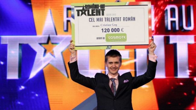 
	Cristian Gog, castigatorul de la &quot;Romanii au talent&quot;, in topul celor mai cautate persoane pe Google in Romania, anul acesta
