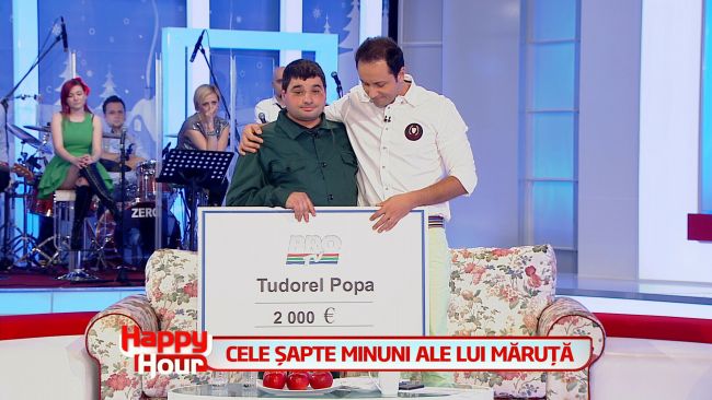 
	Ce face Tudorel Popa de la &quot;Romanii au talent&quot; cu bonurile de masa pe care le primeste in plus fata de salariul de 700 de lei. Un gest emotionant
