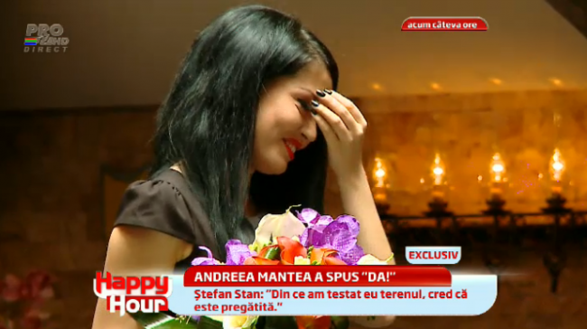 
	Stefan Stan a cerut-o in casatorie pe Andreea Mantea: Vezi intregul moment VIDEO
