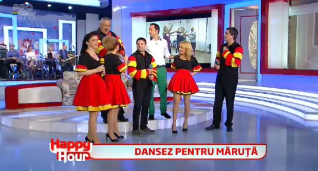 
	Ce a aratat Daniela Gyorfi, dupa un dans indraznet in direct la &quot;Happy Hour&quot;: VIDEO
