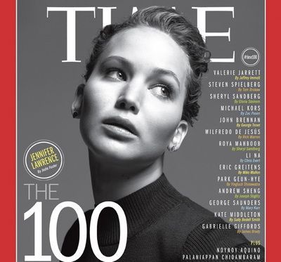 
	Jennifer Lawrence: actrita premiata cu Oscar in acest an, inclusa de revista Time in topul celor mai influente persoane din lume
