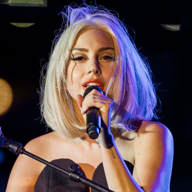 
	Lady Gaga nu mai arata asa. Cantareata si-a facut piercing in nas, are sprancenele blonde si parul negru
