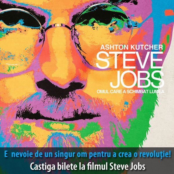 
	INCONT.RO te trimite la film: castiga o invitatie dubla la &quot;Steve Jobs. Omul care a schimbat lumea&quot;
