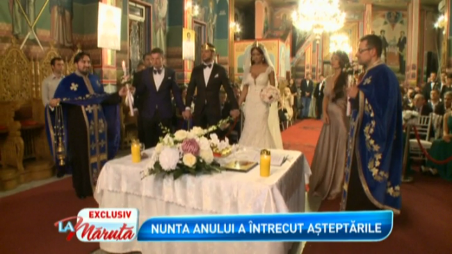 
	Nunta anului: Bianca si Victor Slav au devenit sot si sotie. Imagini de la ceremonie, difuzate in exclusivitate &quot;La Maruta&quot;
