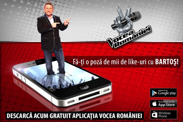 
	Niciodata n-a fost mai simplu sa castigi un iPad. Descarca si tu aplicatia unica &quot;Vocea Romaniei&quot;
