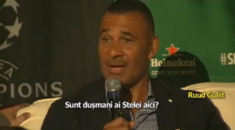 Povestea unei seri ireale! Au iesit sa vada meciul la o bere si s-au trezit la masa cu Gullit, Iovan si Dan Petrescu! VIDEO