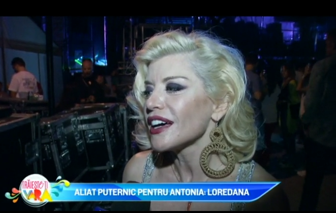 Aliat puternic pentru Antonia: Loredana