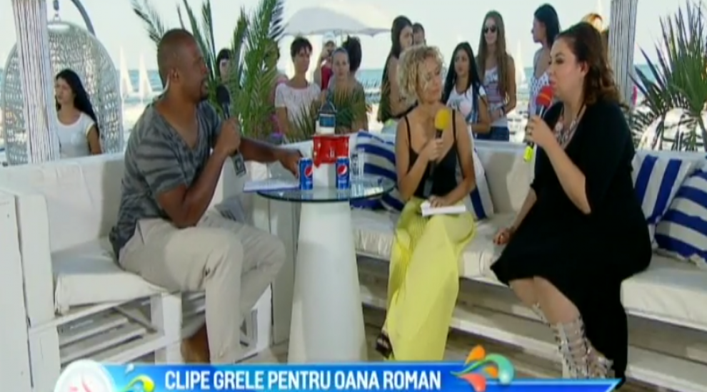 Clipe grele pentru Oana Roman