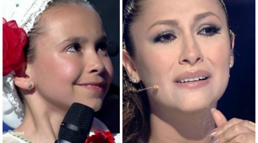 A fost unul dintre cele mai emotionante momente de la &quot;Romanii au talent&quot;! Ce i-a promis Andra micutei Nicoleta Iancu