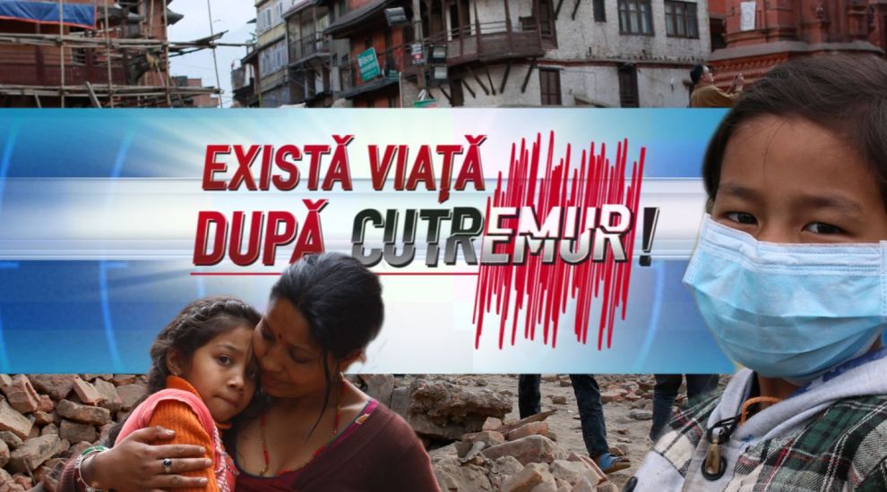 Stirile PRO TV au lansat o noua campanie - Exista viata dupa cutremur, in parteneriat cu UNICEF
