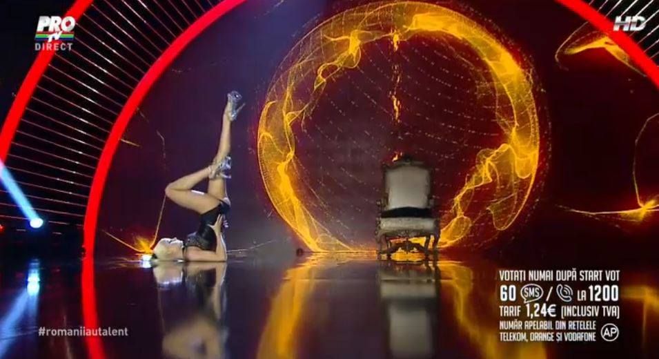 Putini se asteptau sa se intample asta in Finala &quot;Romanii au talent&quot;. Momentul incendiar pus in scena de Yeva Shiyanova