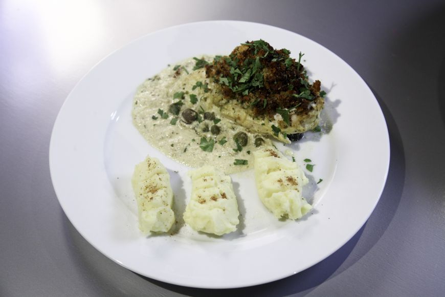 Reteta Kiki Papadopoulou: Imperial piccata chicken