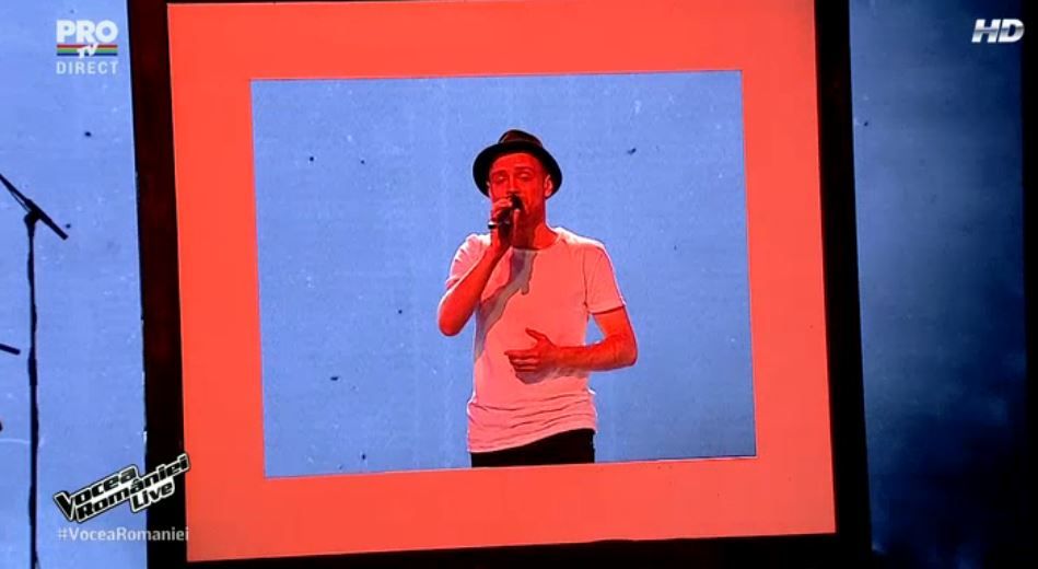 Daca inchizi ochii ai impresia ca il auzi pe Ed Sheeran. Daniel Balan, interpretare emotionanta la Vocea Romaniei