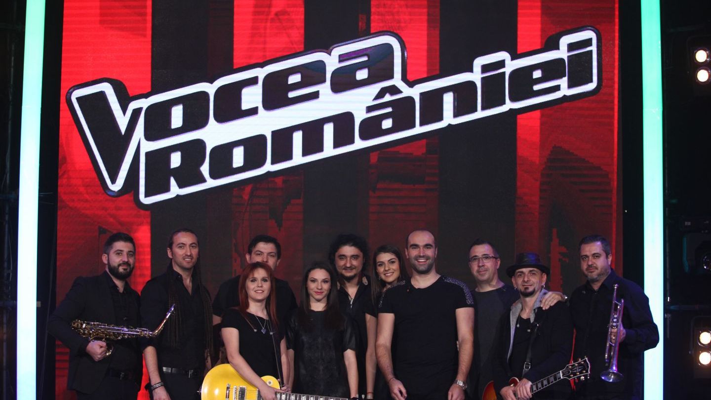 Show-urile live prin ochii band-ului Vocea Romaniei