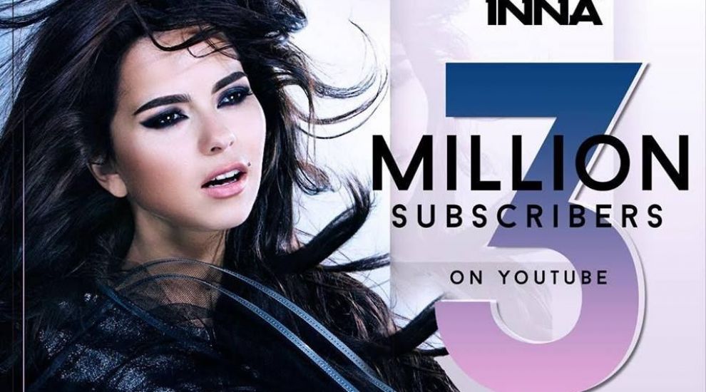 
	INNA &ndash; 3 milioane de abonati pe propriul canal de YouTube
