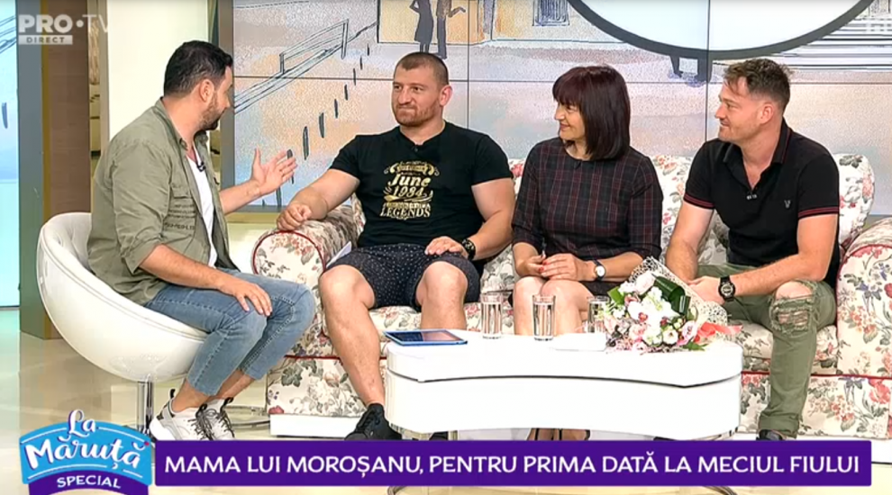 
	Campionul Cătălin Moroșanu, la povești alături de familie
