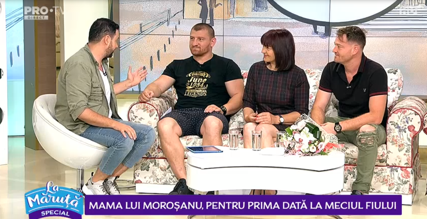 
	Campionul Cătălin Moroșanu, la povești alături de familie
