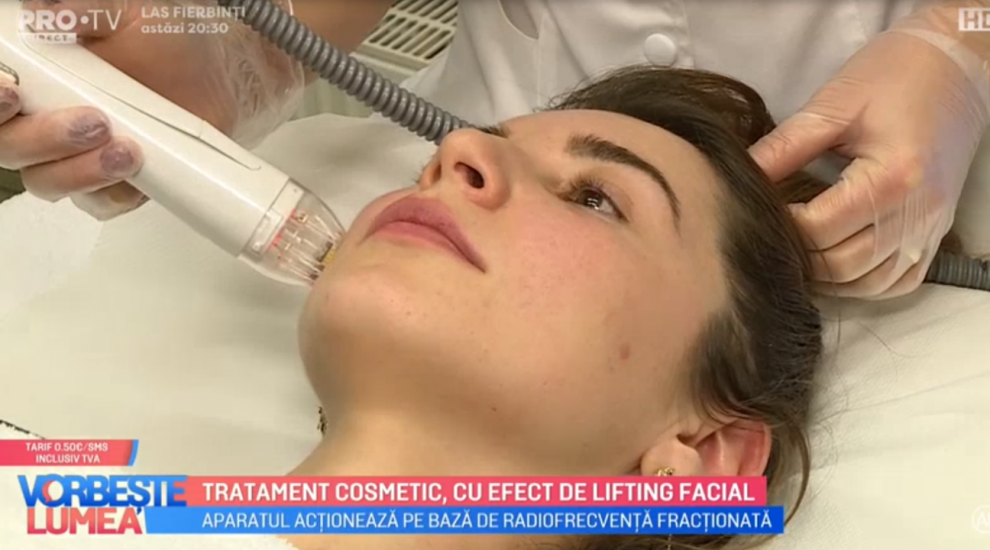 
	VIDEO Tratament cosmetic, cu efect de lifting facial
