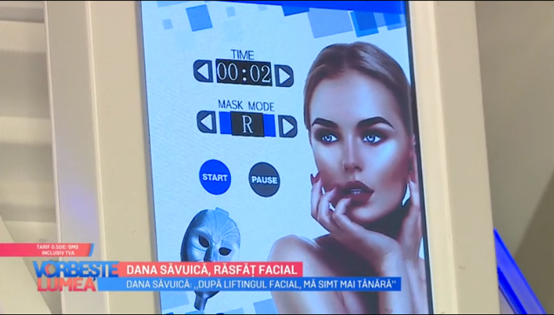 VIDEO Dana Săvuică ne dezvăluie un nou tratament facial de lifting
