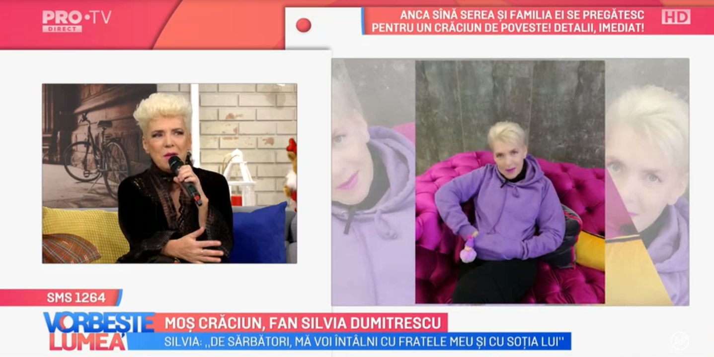 
	VIDEO Moș Crăciun, fan Silvia Dumitrescu

