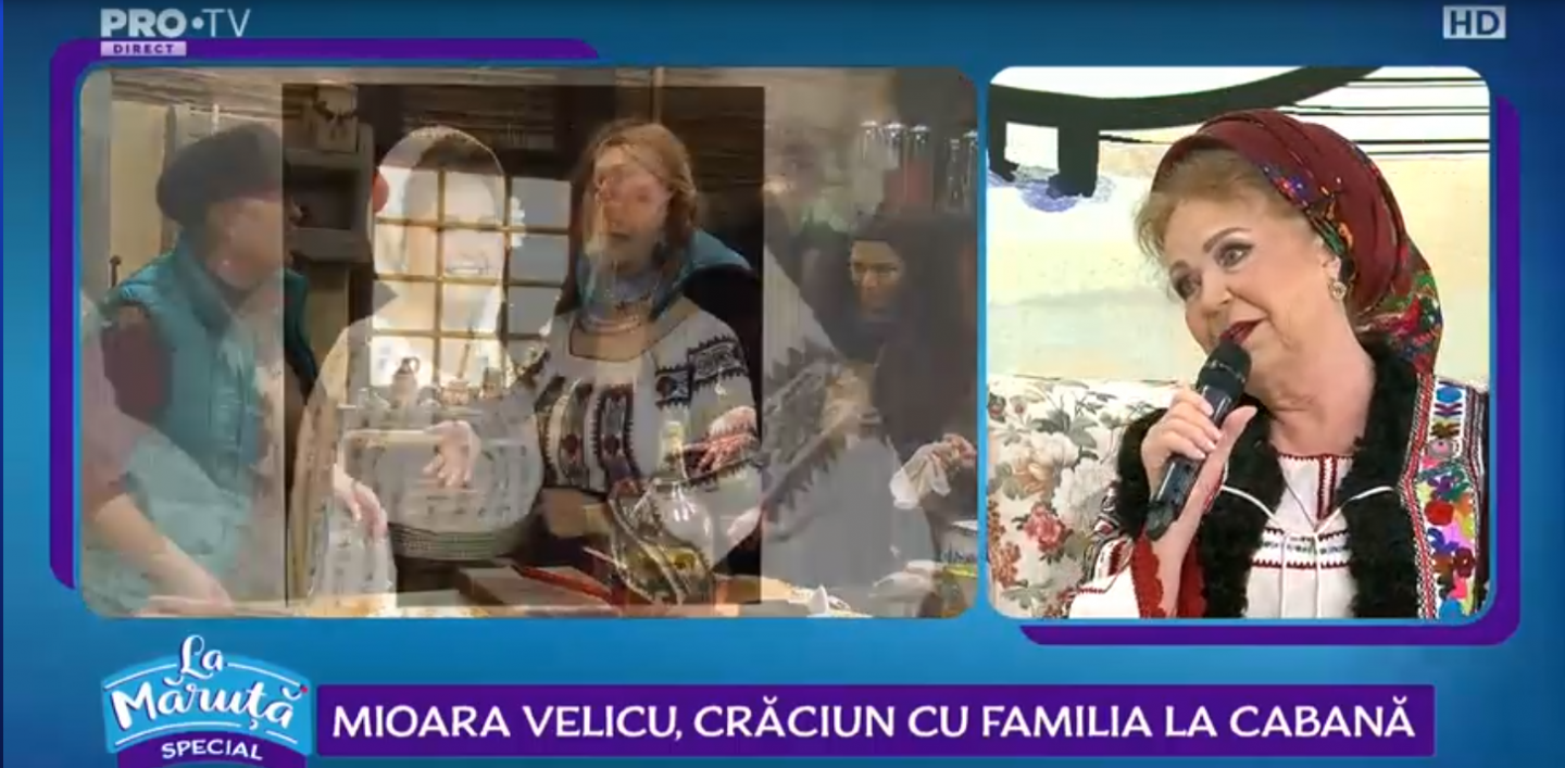 
	VIDEO Mioara Velicu, Crăciun cu familia la cabană
